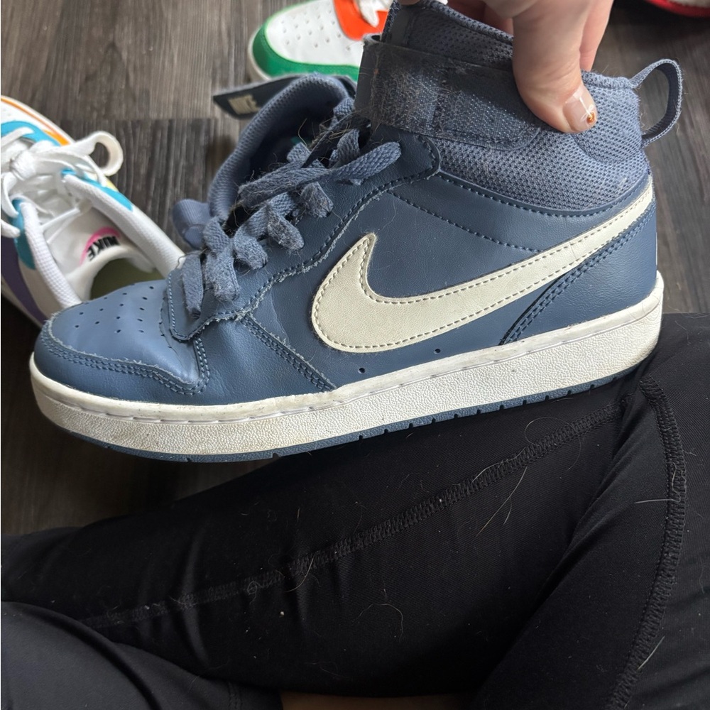 Nike Gray High-Top Sneakers
